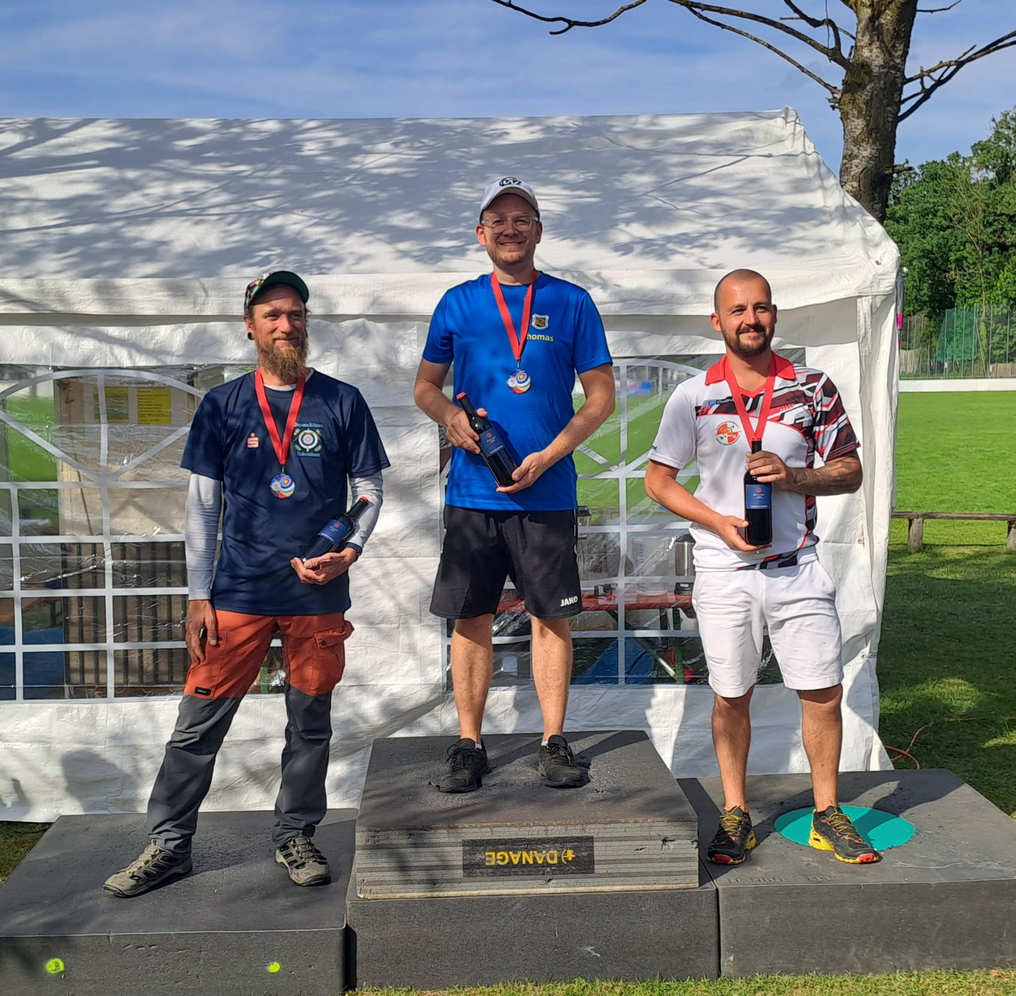 Thomas gewinnt die 900er Runde in Waldtrudering