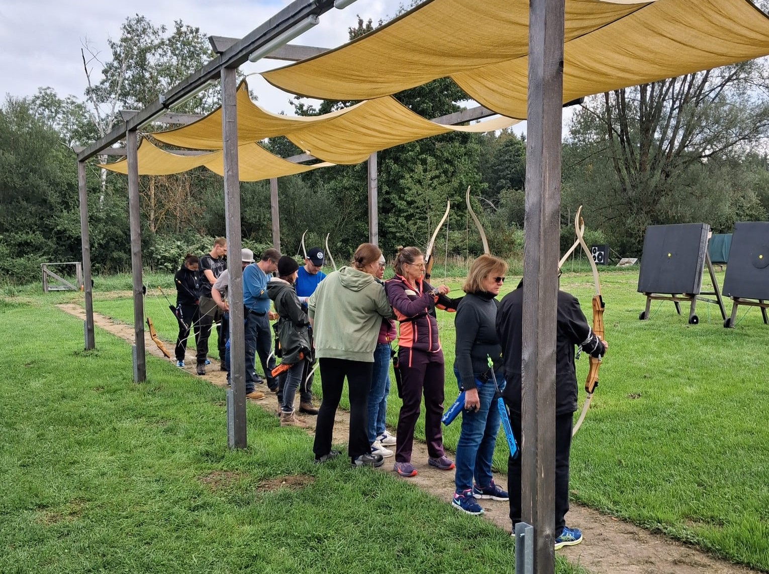 Einsteigerkurs Bogenschießen Praxis